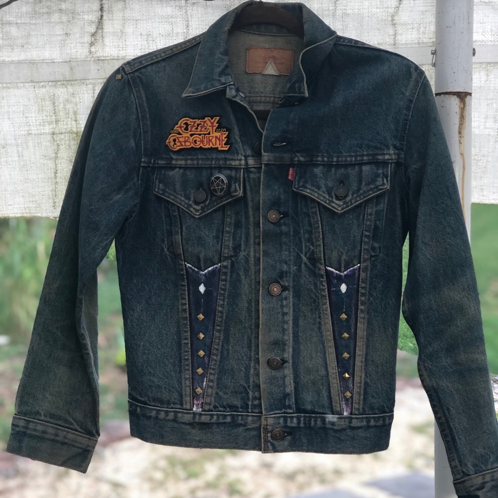 Vintage 1980’s denim jacket - Picture 4 of 7